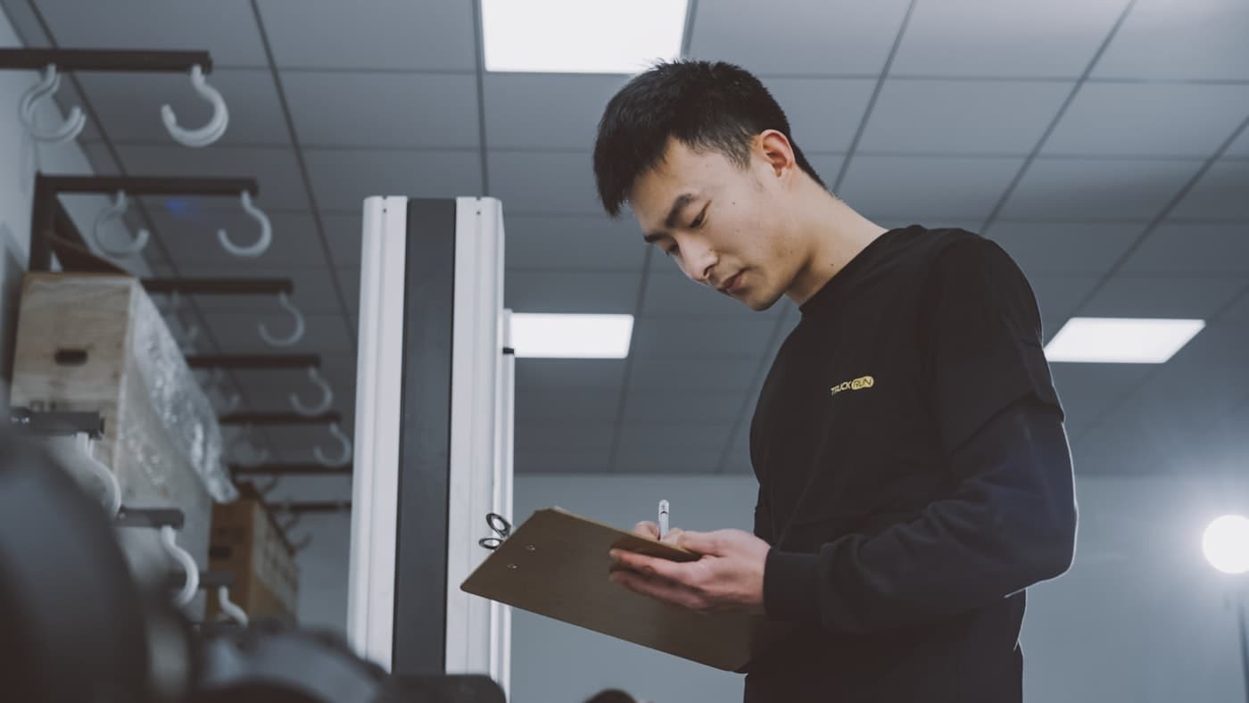 Quality inspection at Sanan Manufacturing